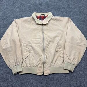 Vintage Four Climes England Blanket Lined Bomber Jacket 44 Large